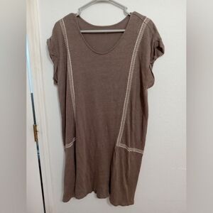 Garnett Hill 100% Organic Linen dress size large